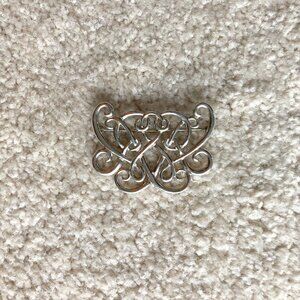 IC James Craig Vintage Sterling Silver Brooch